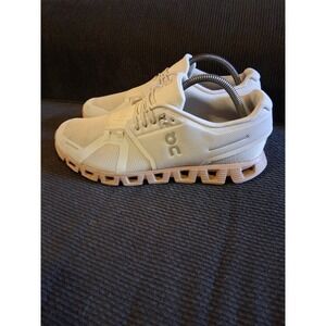On Cloud 5 Sneakers Women's Size 10.5 Pear/White Running Shoes